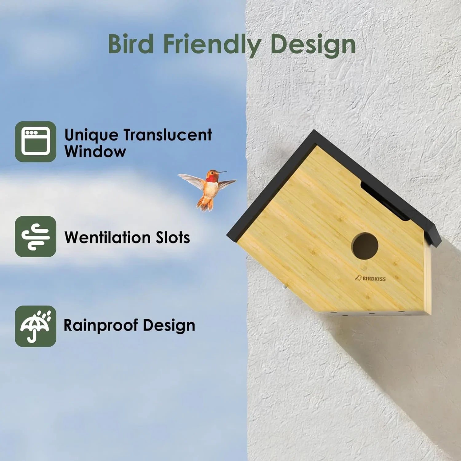 Smart BirdHouse Mini with Camera