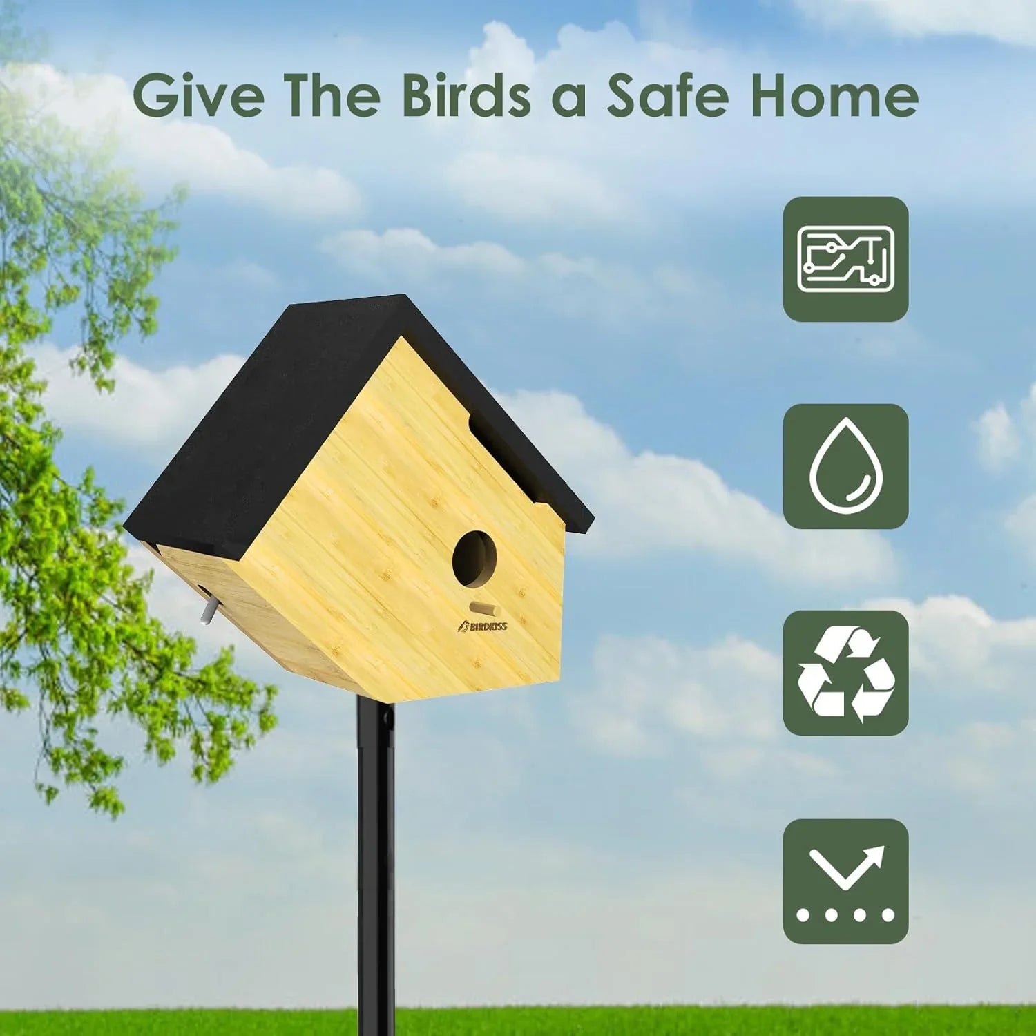 Smart BirdHouse Mini with Camera