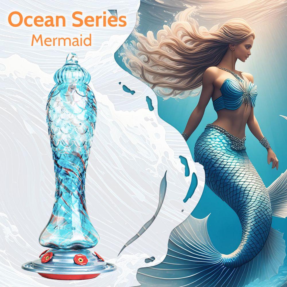 Hummingbird Feeders Ocean - Mermaid - 26 fl.oz