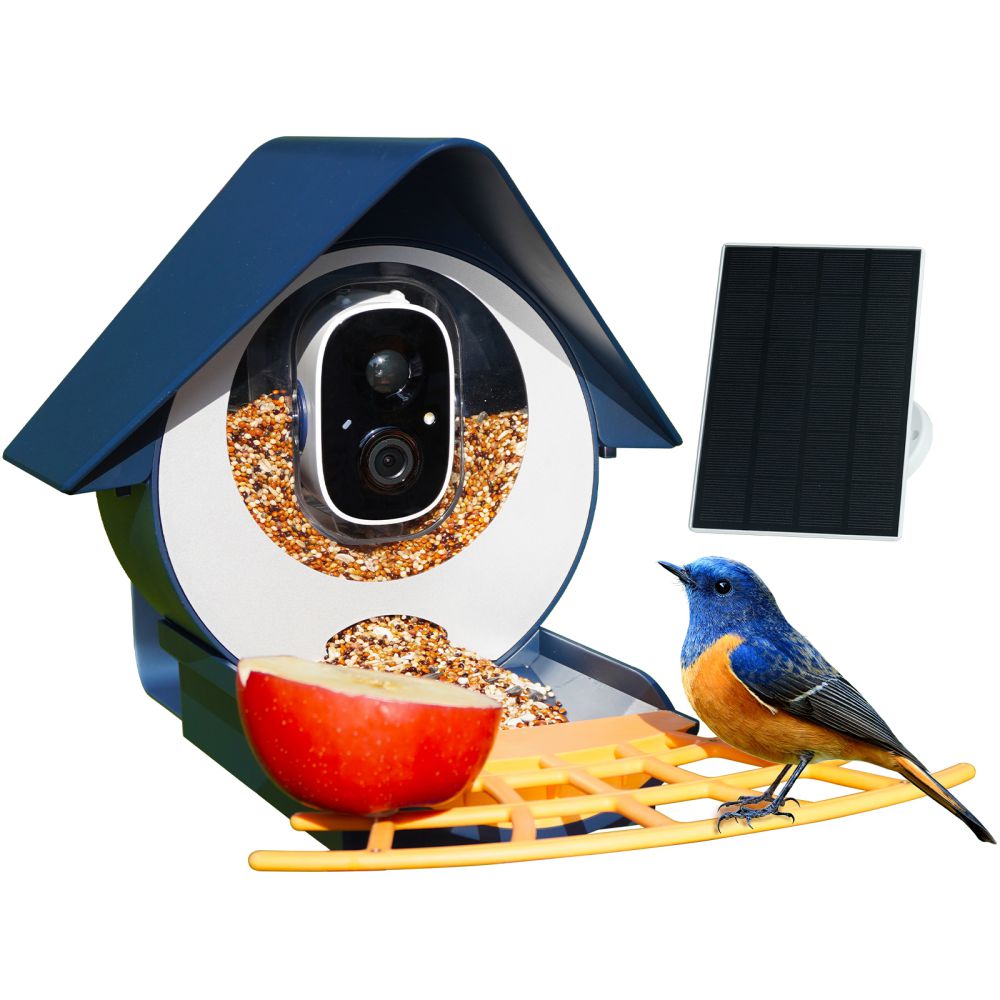 Smart Bird Feeder with Camera & Solar Panel - BF0018
