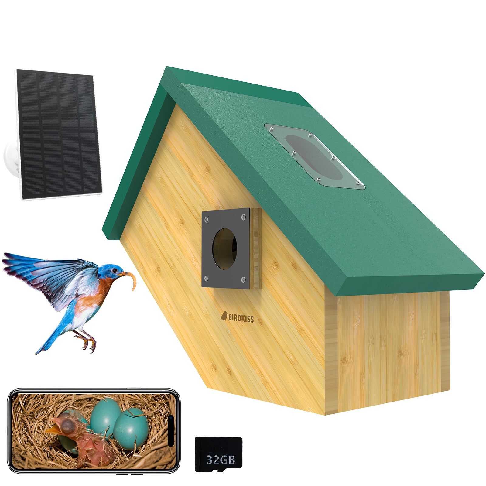 Smart Bird House with Camera
