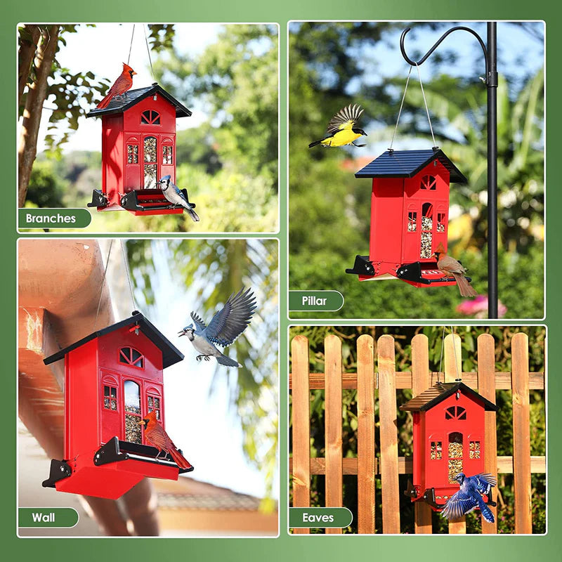 5 LBs Chateau Squirrel Proof Bird Feeder